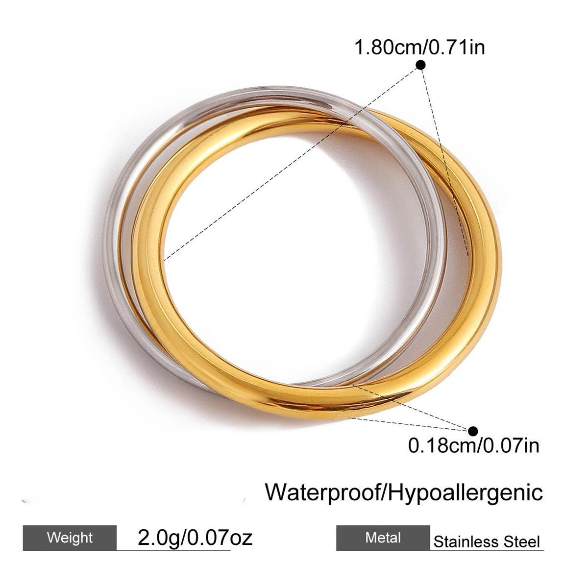Solène Loop Ring