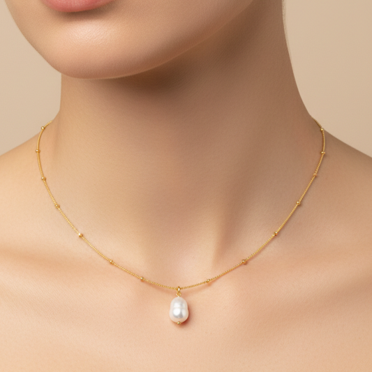 Pearl Drop Necklace
