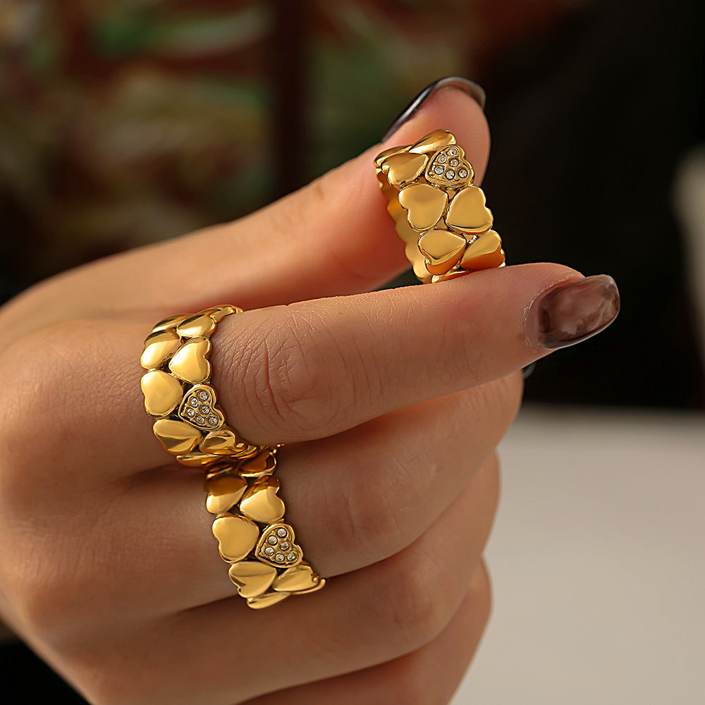 Eternal Hearts Band Ring