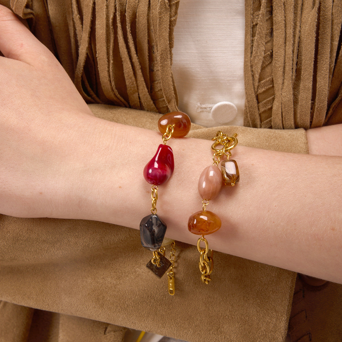 Noira Resin Link Bracelet