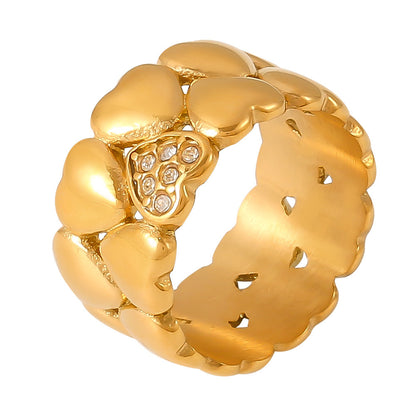 Eternal Hearts Band Ring