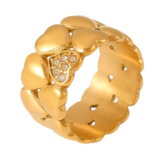 Eternal Hearts Band Ring