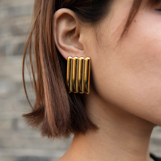 Bar Statement Stud Earrings
