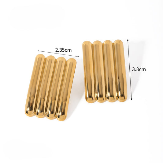 Bar Statement Stud Earrings