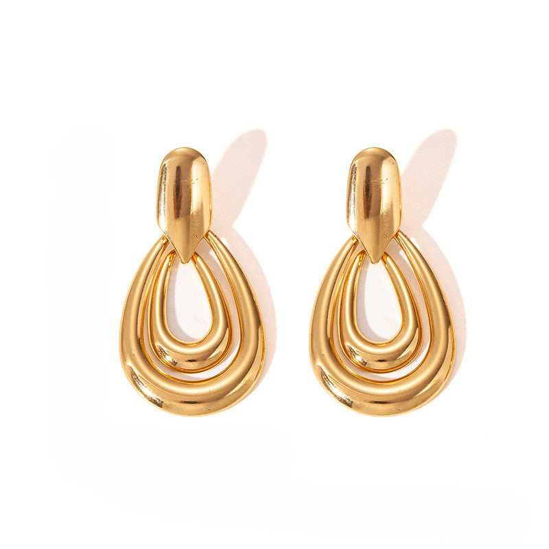 Premium Gold-Plated Statement Earrings