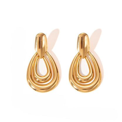 Premium Gold-Plated Statement Earrings