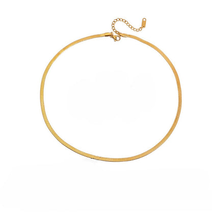 Classic Herringbone Necklace