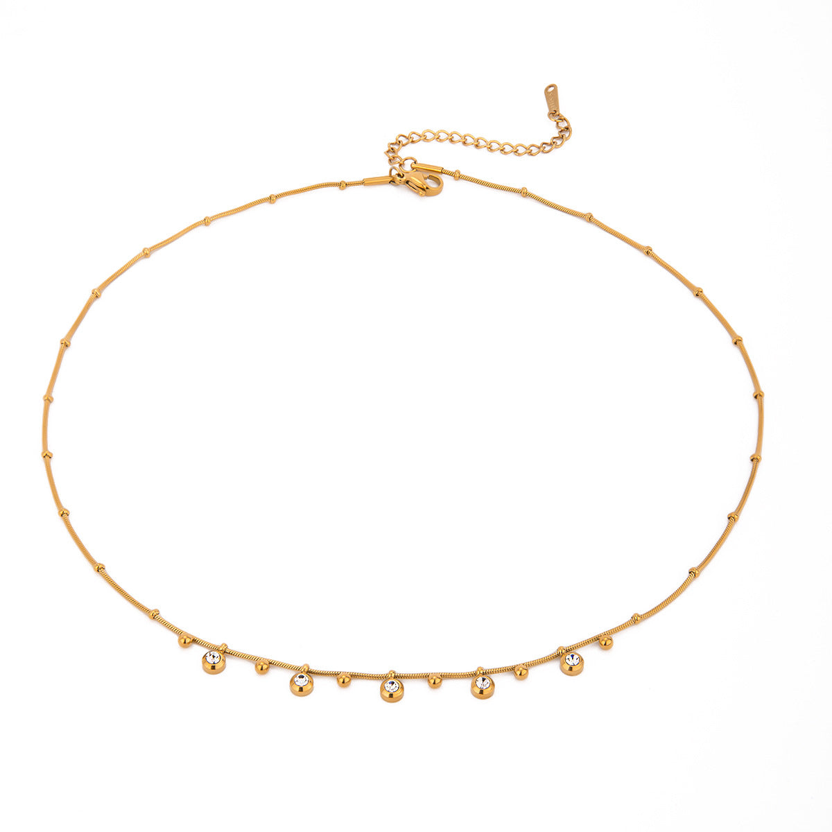 ADYAMÉ CZ Lumi Drops Necklace