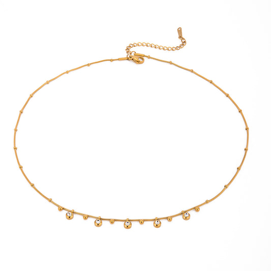 ADYAMÉ CZ Lumi Drops Necklace