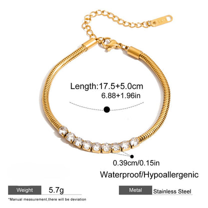 Luxe Snake Chain Bracelet