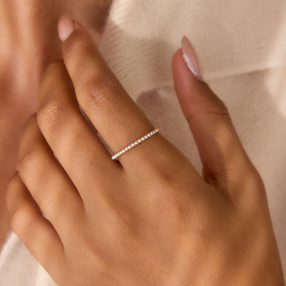 Pearl Band Ring