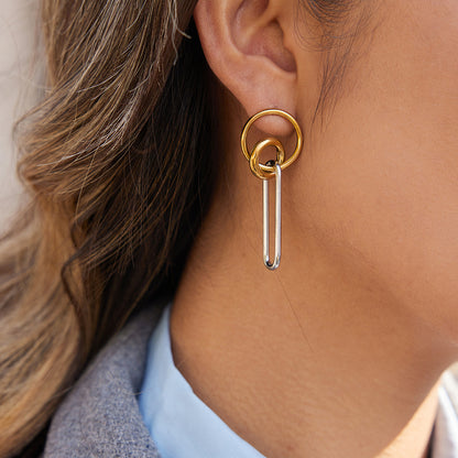 Golden Fusion Earrings