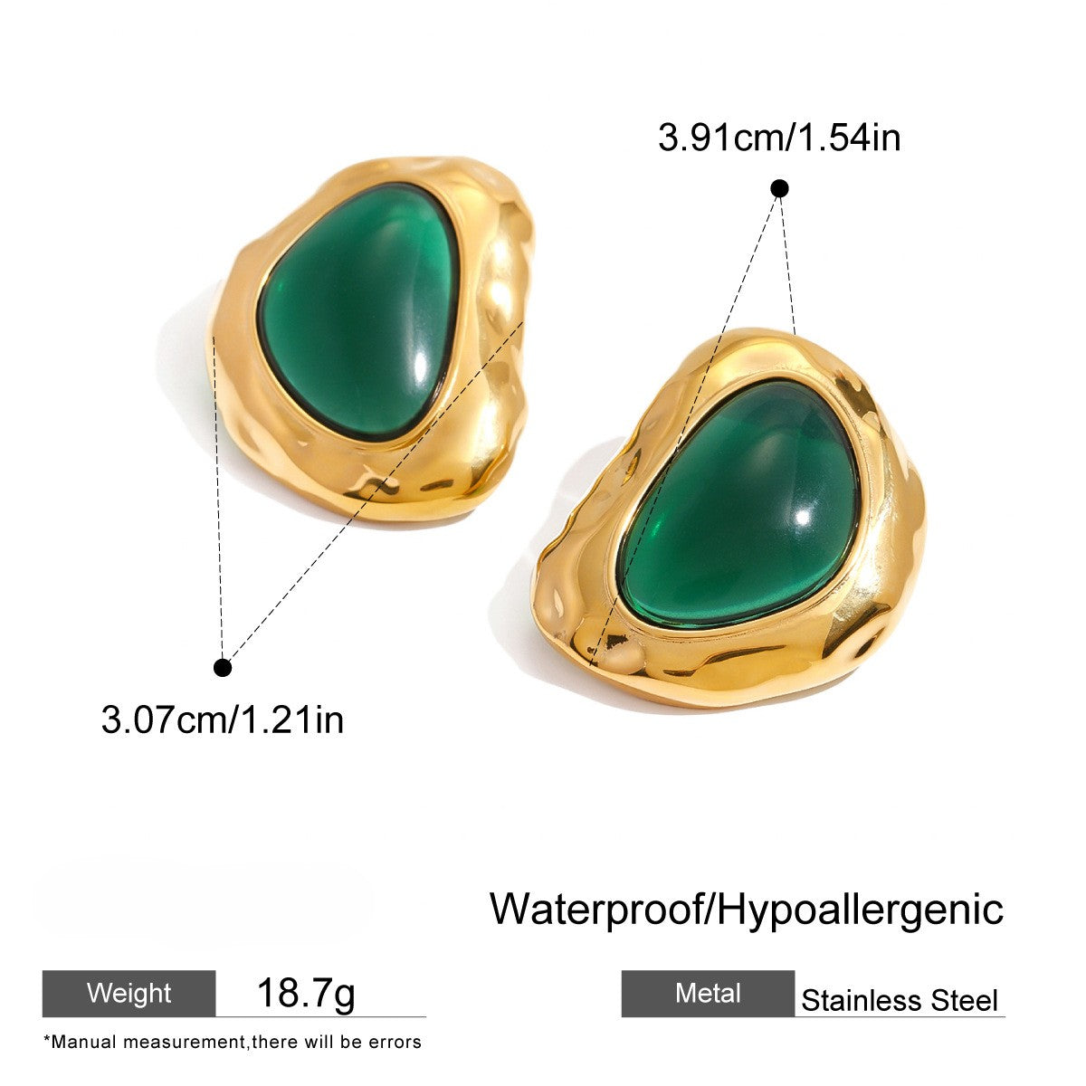 Emerald Luxe Earrings