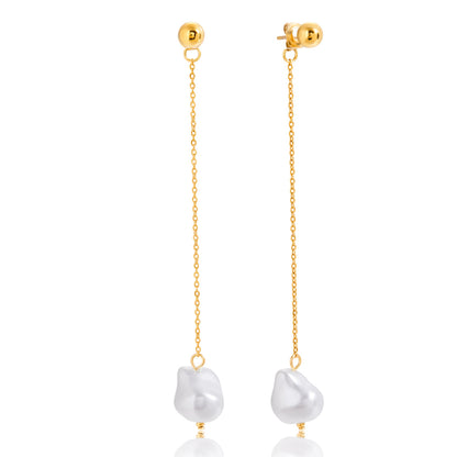Celeste Pearl Duster Drops Earrings