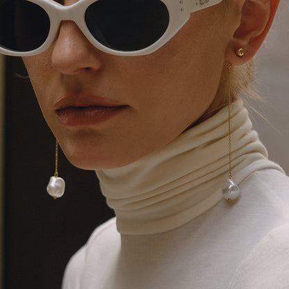 Celeste Pearl Duster Drops Earrings