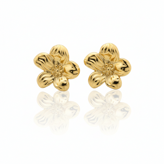 Golden Bloom Studs