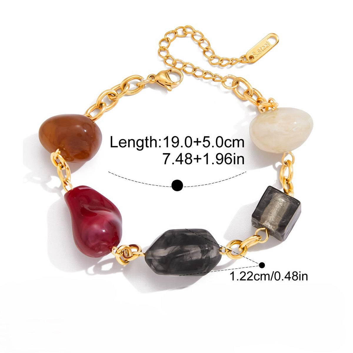 Noira Resin Link Bracelet